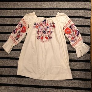 Free People Embroidered Dress